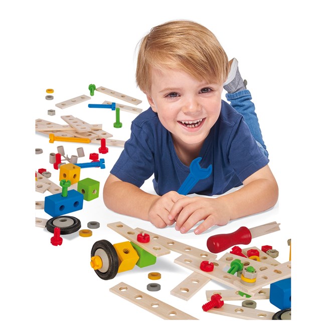Eichhorn 39024 - Wooden building kit - 75 parts