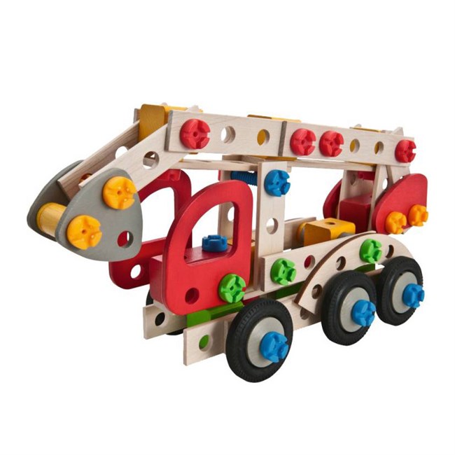 Eichhorn 39085 - Construction kit in wood - Ladder truck