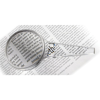 Magnifying glass - 3x, 6x, 60 mm