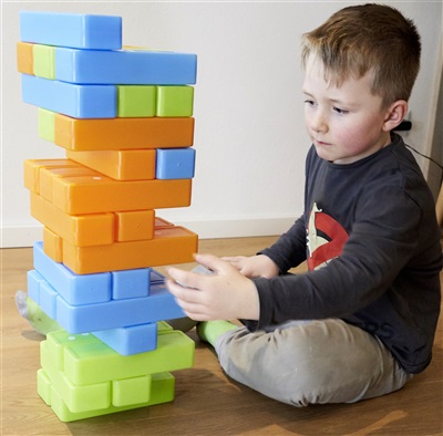 Outdoor topple tower and Domino - XXL size