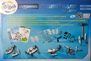 Gigo 7403 Rubber band racers - boats, car, plane, helicopter
