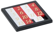 Number puzzle, 1-15