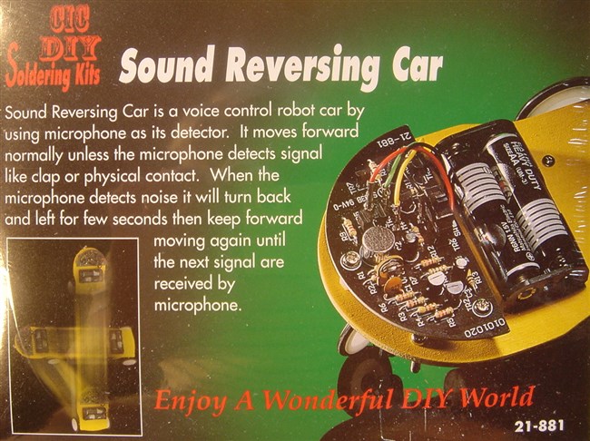 Car controlled by sound Car controlled by sound
