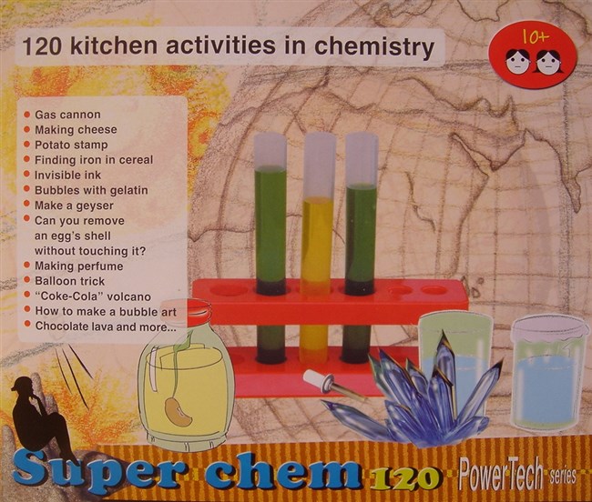 Chemistry kit with 120 activities Chemistry kit with 120 activities