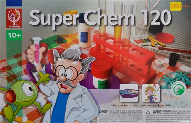 Chemistry kit with 120 activities Chemistry kit with 120 activities