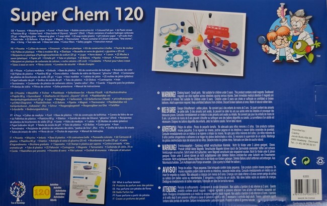 Chemistry kit with 120 activities Chemistry kit with 120 activities