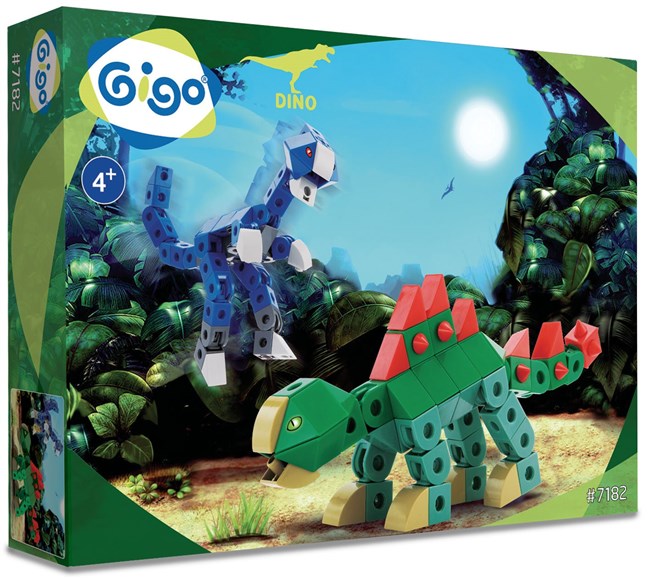 Gigo 7182 Build a dinosaur Raptor and Gigasaurus Gigo 7182 Build a dinosaur Raptor and Gigasaurus