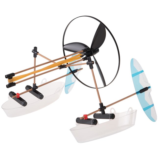 Gigo 7403 Rubber band racers - boats, car, plane, helicopter Gigo 7403 Rubber band racers - boats, car, plane, helicopter