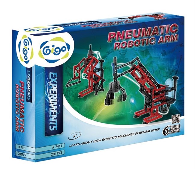 Gigo 7411 - Pneumatisk robot arm Gigo 7411 - Pneumatisk robot arm