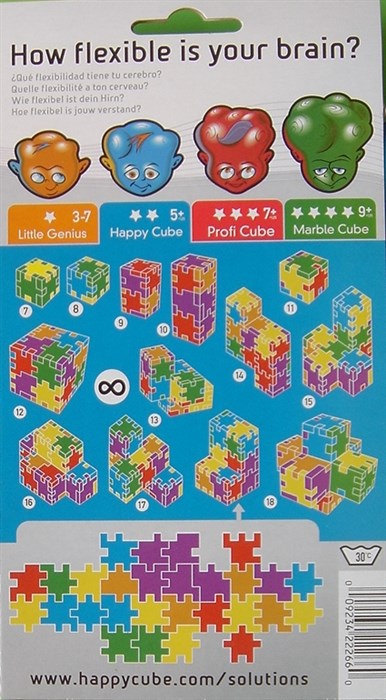 Happy Cube - six pack Happy Cube - six pack