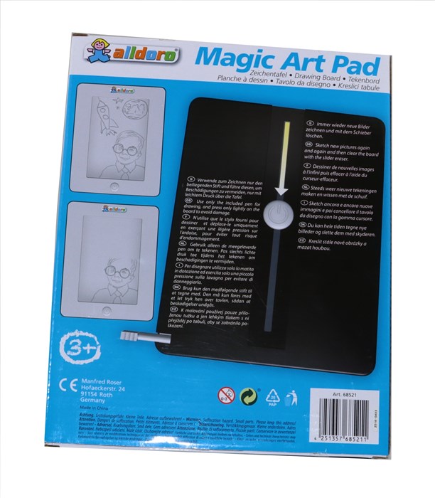 Magnetic drawing board - Black and white Magnetic drawing board - Black and white