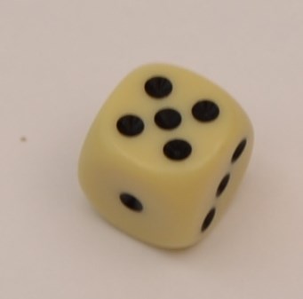 Ordinary dice with 6 sides Ordinary dice with 6 sides
