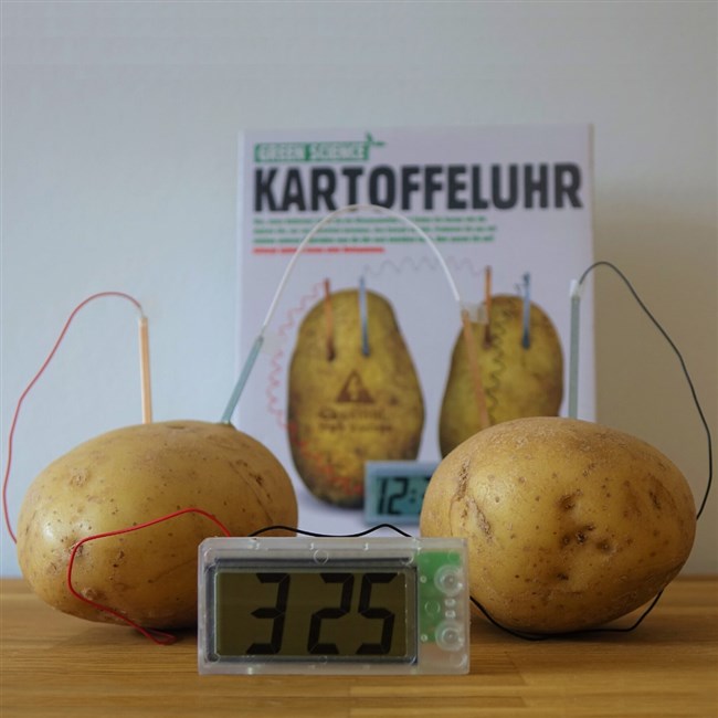 Potato clock Potato clock