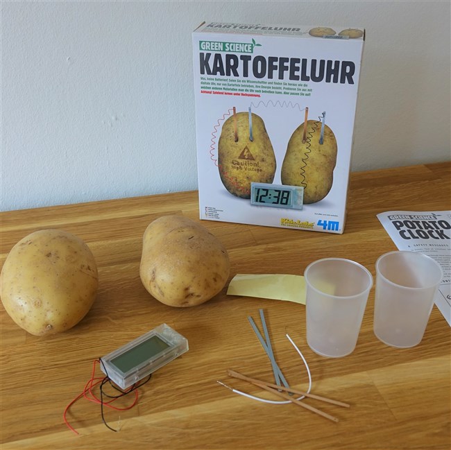 Potato clock Potato clock