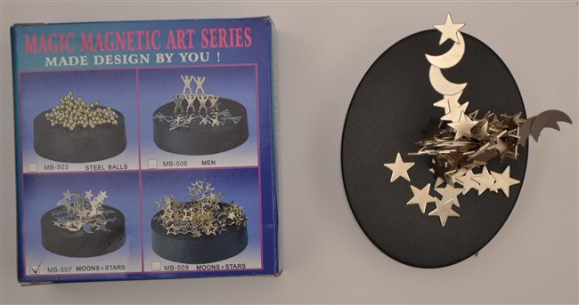 Stars and moons on strong magnet Stars and moons on strong magnet