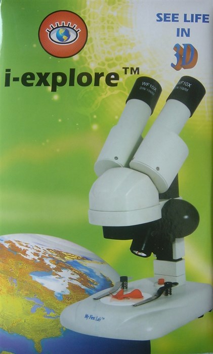 Stereo Microscope / stereo magnifier with LED light, 20x Stereo Microscope / stereo magnifier with LED light, 20x