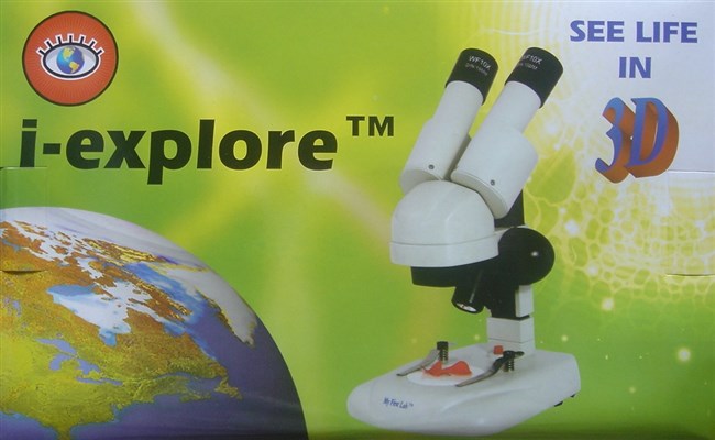 Stereo Microscope / stereo magnifier with LED light, 20x Stereo Microscope / stereo magnifier with LED light, 20x