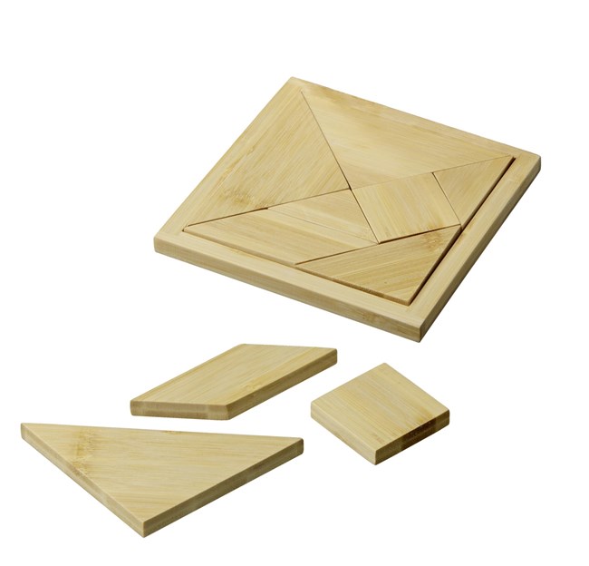 Tangram - made of bamboo