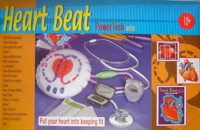 The heart that beats - pedometer, stethoscope, etc. The heart that beats - pedometer, stethoscope, etc.