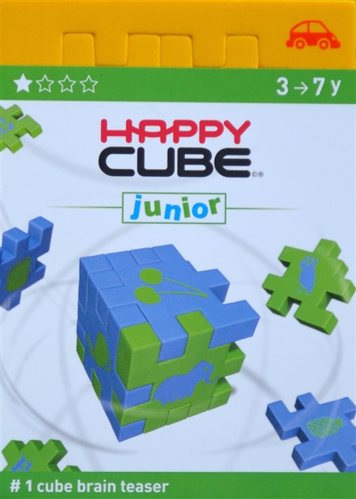 Yellow Happy Cube Junior - Transport
