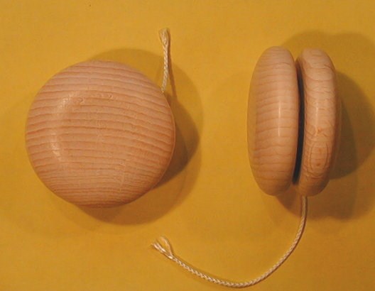 Yoyo in wood