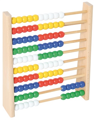 Abacus in wood
