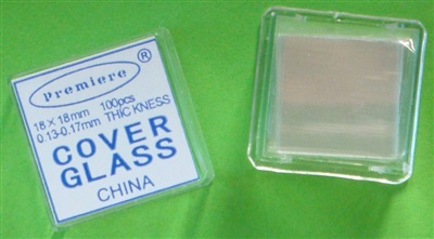 Cover glass - 100 pcs.