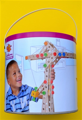 Eichhorn-39047 - Wooden construction kit - 170 parts, 5 models
