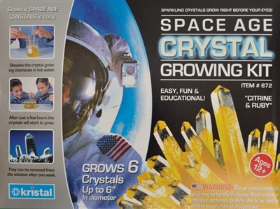 Grow 6 different crystals - ruby and citrine