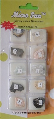 Mineral samples 1