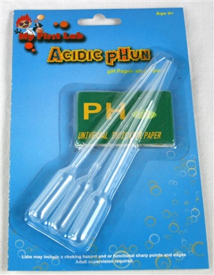 Pipettes and pH paper