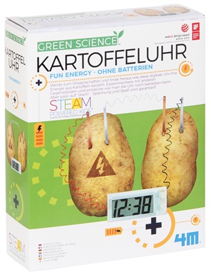 Potato clock