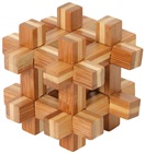 The Imprisoned Ball - Bamboo IQ Puzzle
